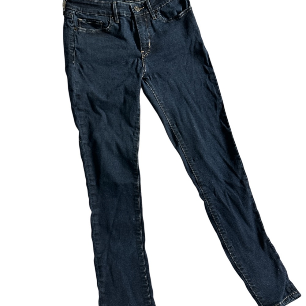Levi's Navy Straight Leg Women's Jeans